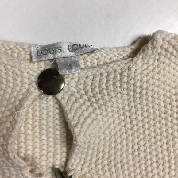 KIDS LOUIS LOUISE SWEATER SIZE 2 - Picture 4 of 5